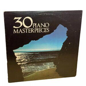 Various 30 Piano Masterpieces Vol. 3 (Vinyl, 1976) Realm 1V 8020 VG+ LP Record